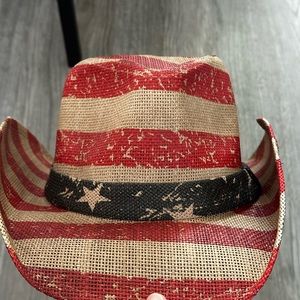 Stars and Stripes American cowboy hat